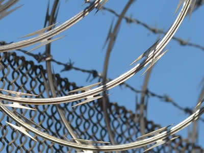Razor Wire Chain Link Fence